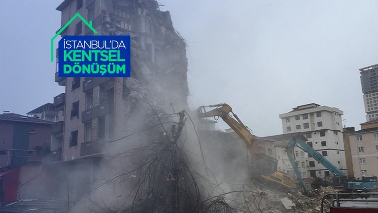 Kadıköy ve Kartal'da 9 bin 500'e yakın riskli yapı yıkıldı!