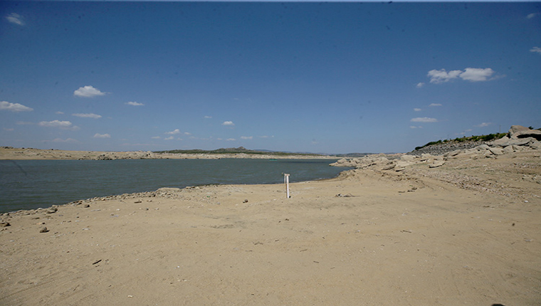 Kayalıköy Barajı'nda doluluk oranı yüzde 20'ye düştü!