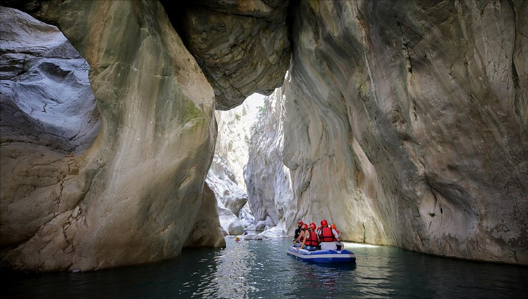 Macera tutkunlarının adresi Göynük Kanyonu oldu