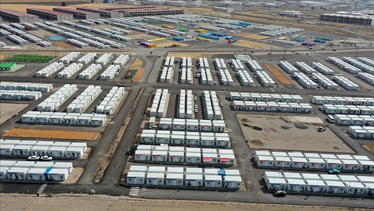 Kahramanmaraş'taki geçici barınma merkezlerinde kış hazırlıkları sürüyor!