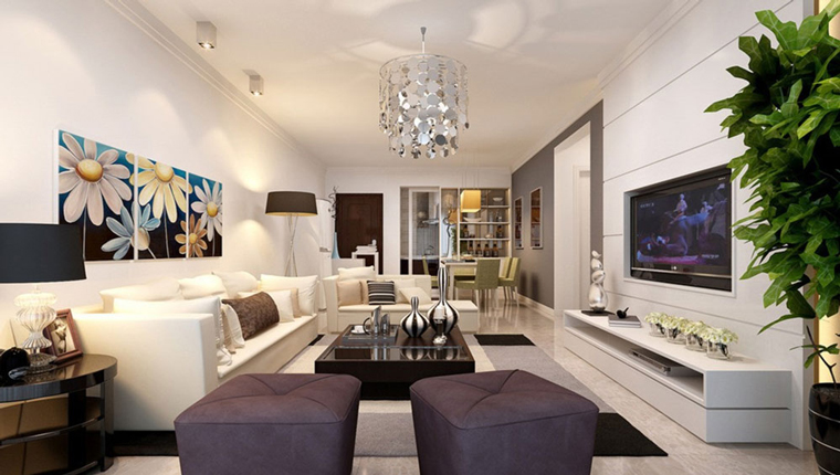 Dikdörtgen salonlar nasıl dekore edilmeli?