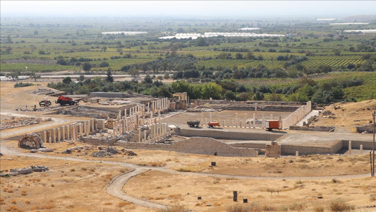 Tripolis Antik Kent’inde Kurtuluş Savaşı döneminden kalma siper bulundu!