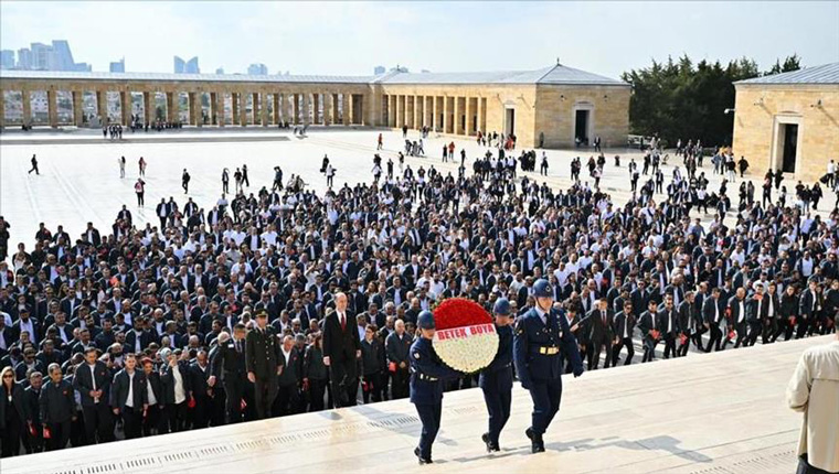 Betek Boya 1350 çalışanı ile Anıtkabir'i ziyaret etti!!!