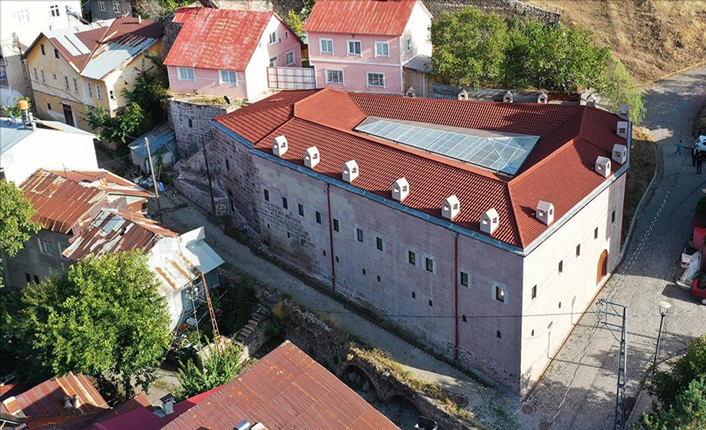 Restore edilen Taşhan ve arastalar turizme değer katacak!