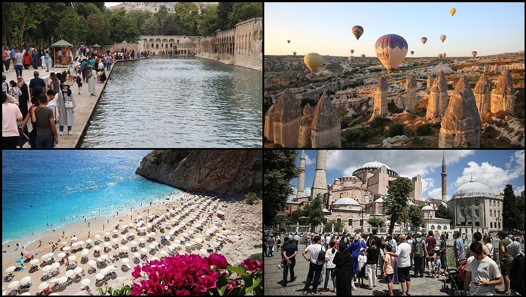 Türkiye'nin turizm geliri yılın üçüncü çeyreğinde yüzde 13,1 arttı!