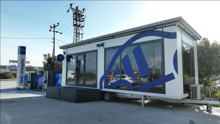 Eşarj dinlenme noktası Deşarj'ı Aydın'da hizmete sundu!