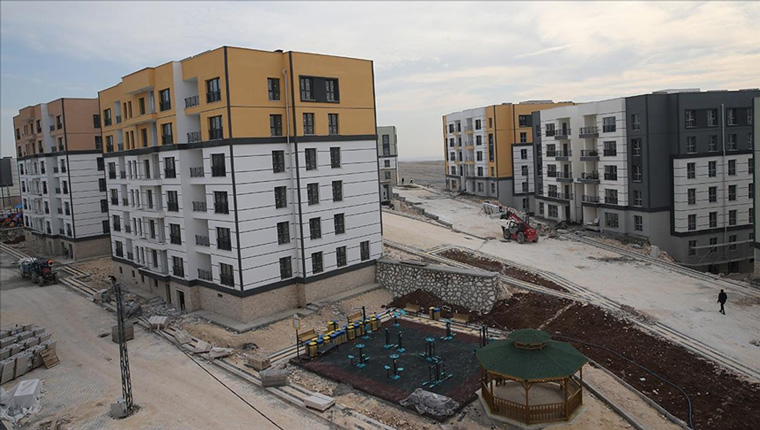 Şanlıurfa'daki 897 deprem konutu 1 ay içinde teslim edilecek!