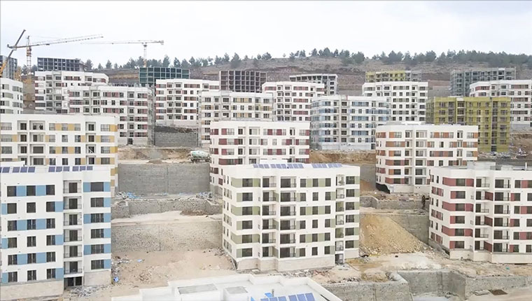 Kilis'te ay sonuna kadar 1045 deprem konutu teslim edilecek!