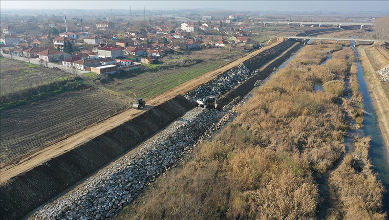 Kanal Edirne, taşkınlara karşı güçlendiriliyor!