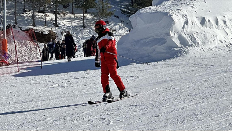 Kayak merkezlerinde en fazla kar kalınlığı Palandöken’de!