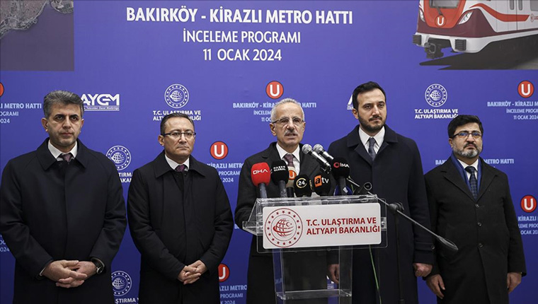 Bakırköy-Kirazlı Metro Hattı şubat sonunda açılıyor!