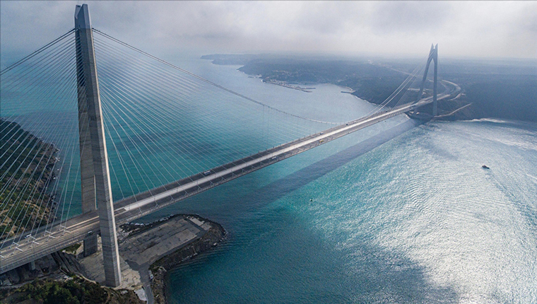 Yavuz Sultan Selim Köprüsü'nden 120 kilometre demir yolu geçecek!