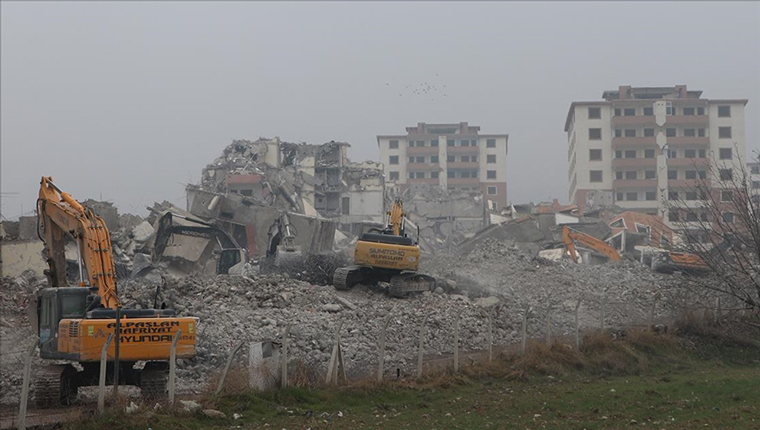 Kahramanmaraş'ta ağır hasarlı binaların yıkım oranı yüzde 85'e ulaştı