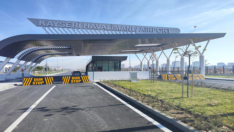 Kayseri Havalimanı'nın yeni terminal binasında son aşamaya gelindi!
