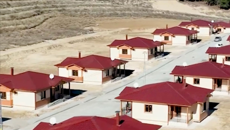 Çelik köy evlerinin ilk etabı 6 Şubat'ta teslim edilecek!