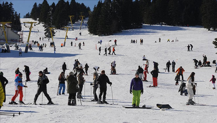 Uludağ sömestir tatilinde yüzde 100 doluluk oranına ulaştı!