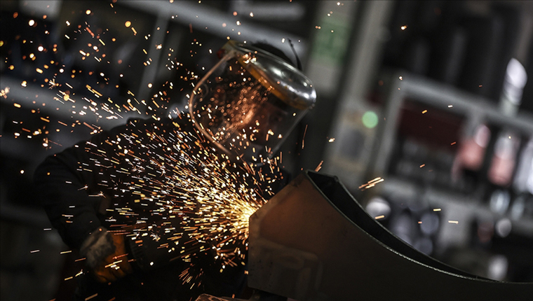 Sanayi üretim endeksi aylık bazda yüzde 2,4, bazda yüzde 1,6 arttı!