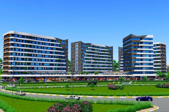 İstanbul / Kurtköy'de Aydınoğlu İnşaat tarafından inşa edilen Ayport Residence Projesi