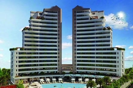 İstanbul Ümraniye'de Gen Yapı tarafından İnşa Edilen Saloon Residence Projesi