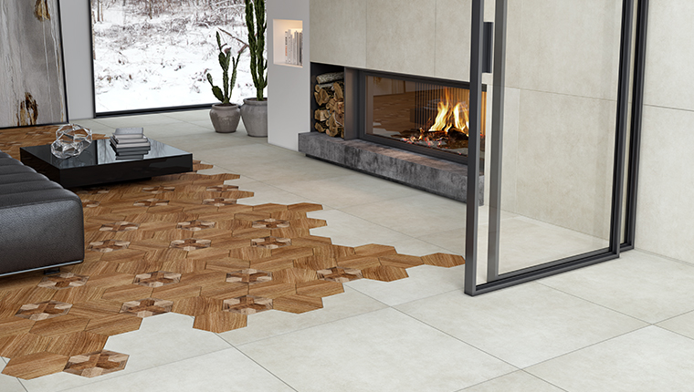 Seranit ahşap görünümü seramikle buluşturuyor