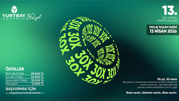 13. Zeki Yurtbay Tasarım Ödülleri heyecanı başlıyor