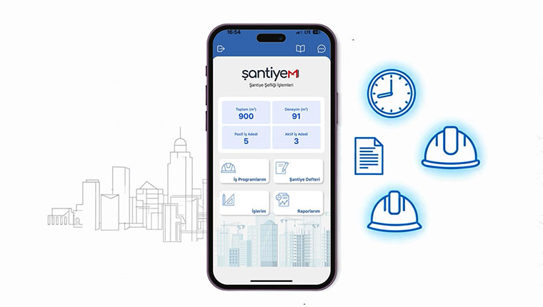 Şantiyelerde dijital dönem başlıyor