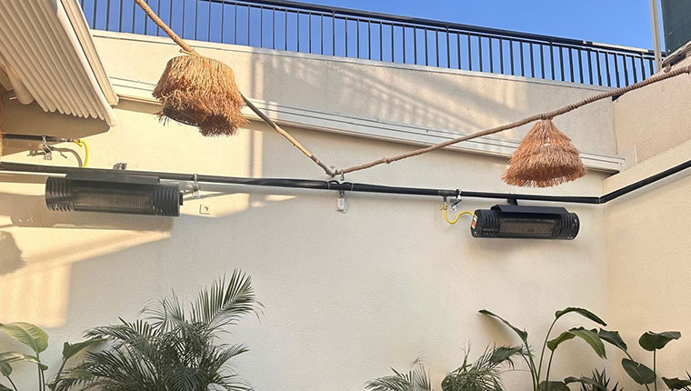 Radyant ısı sistemleri, açık alanları kullanılabilir kılıyor