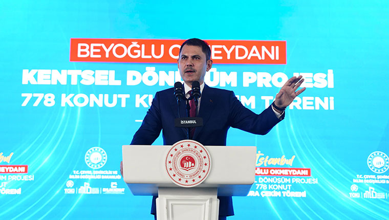 Bakan Kurum: “İstanbul’umuzu yenileyeceğiz güçlendireceğiz”