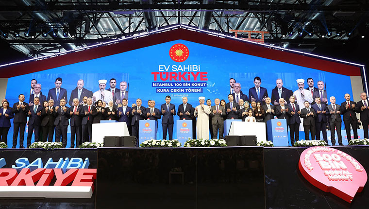 İstanbul’da 100 bin konut için kura heyecanı