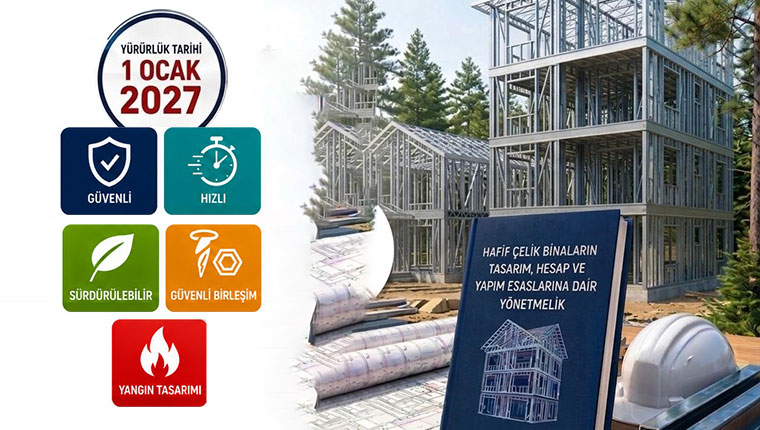 Hafif Çelik Binalar Yönetmeliği yayımlandı