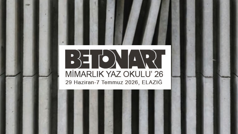 Betonart mimarlık yaz okulu başlıyor