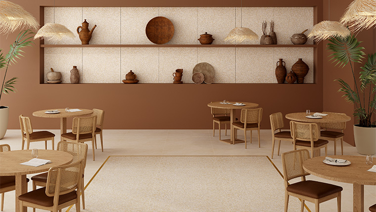 Seranit terrazzo geleneğini yaşam alanlarına taşıyor