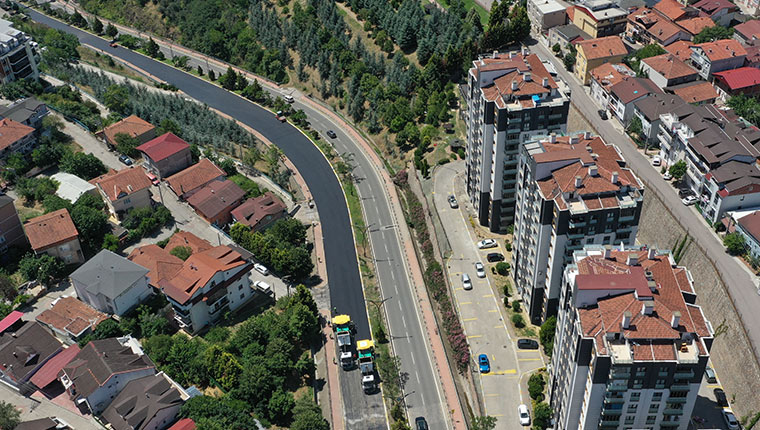 Cüruf bazlı yüksek performanslı asfalt Kocaeli yollarında