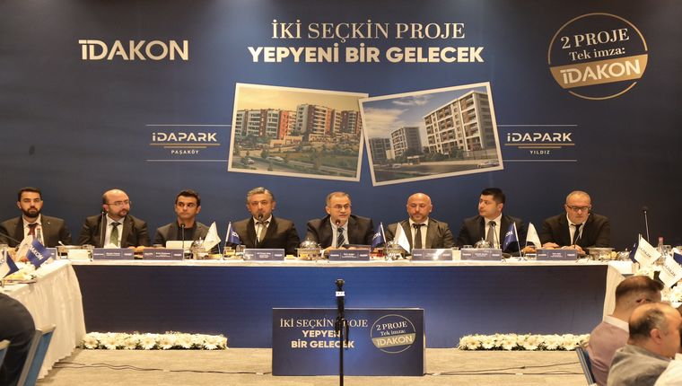 İDAKON Yapı, İDAPARK Paşaköy ve İDAPARK Yıldız projelerini lanse etti!